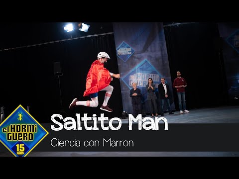 Marron presenta a 'Saltito Man', el nuevo superhéroe de la ciencia - El Hormiguero