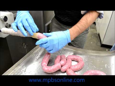 Sia Junior Continuous Vacuum Sausage Stuffer Beef Sausage Demo 323 268 8514