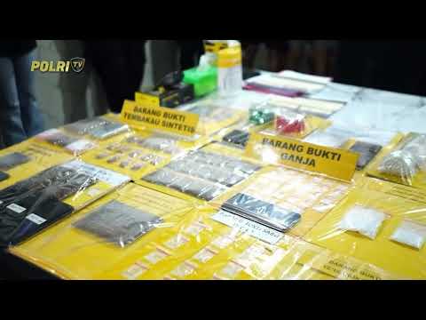 POLRESTABES BANDUNG UNGKAP KASUS NARKOBA SELAMA BULAN JUNI 2025