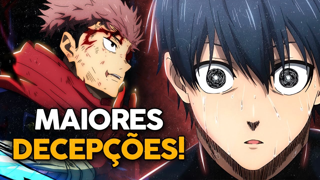 Animes que DECEPCIONARAM em 2024!!! (segundo especialistas)