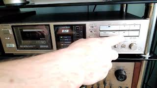Video thumbnail for Luxman K-373, Aiwa AD - F910, Luxman K-02, BASF Chrome Maxima II by gi ir