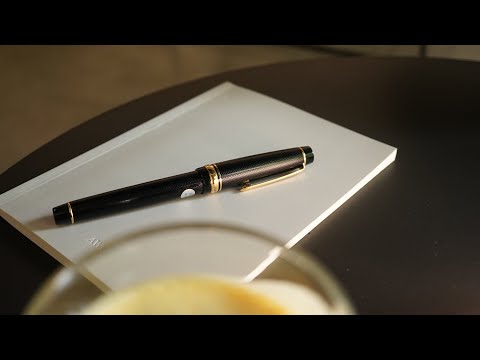How to use the Pilot Justus 95 Adjustable Nib + Writing Sample