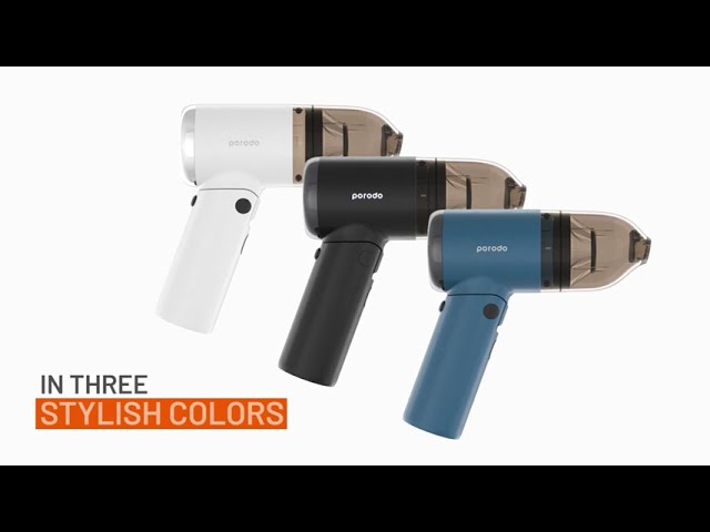 بورودو | مكنسة كهربائية محمولة صغيرة قابلة للطي لا...