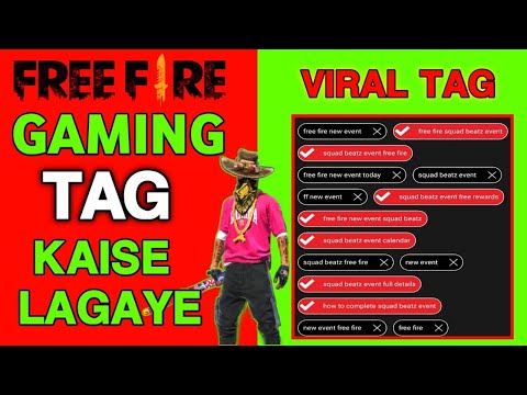 GAMING VIDEO ME TAG KAISE DALE || HOW TO ADD TAGS IN GAMING VIDEO || TAGS FOR GAMING VIDEO