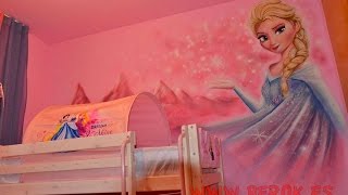 Murales infantiles para habitaciones de niña