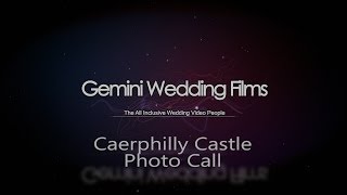 preview picture of video 'Caerphilly Castle Wedding Film Photocall Video'