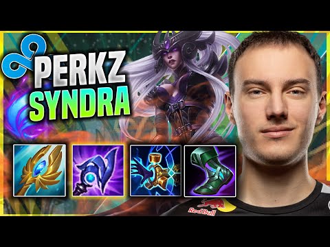 PERKZ IS A BEAST WITH SYNDRA! - C9 Perkz Plays Syndra MID vs Zoe! | Patch 11.16