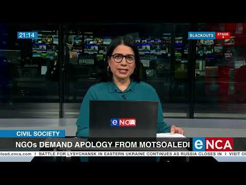 NGOs demand apology from Aaron Motsoaledi
