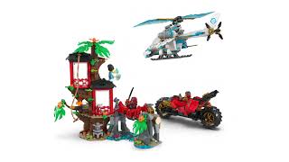LEGO® NINJAGO® 71857 Souboj nindža vozidel a domek na stromě