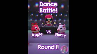 Animal Crossing Dance Battle | Apple VS Flurry! Winner Goes to Round 2! | ACNH #shorts