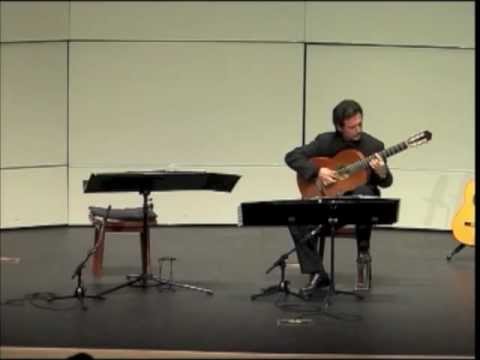 Fred Benedetti plays Miguel Rodriguez Guitars in a concert lecture