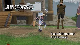 Mabinogi-網路延遲 TCP設定