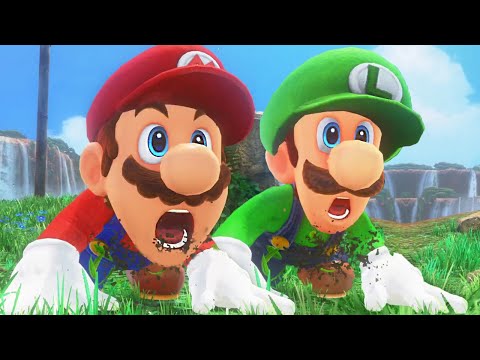 Mario Odyssey 2-Player - MARIO & LUIGI! (FULL GAME)