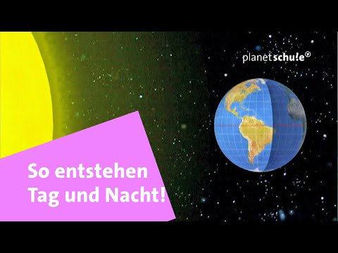 Warum gibt es Tag und Nacht? - Frage trifft Antwort | Planet Schule