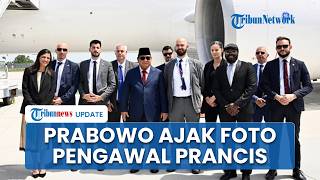 Prabowo Langsung Pulang ke Indonesia seusai Kunjungi Prancis, Sempatkan Foto Bersama Pengawal