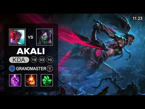 Akali Top vs Yone - EUW Grandmaster - Preseason 12 Patch 11.23