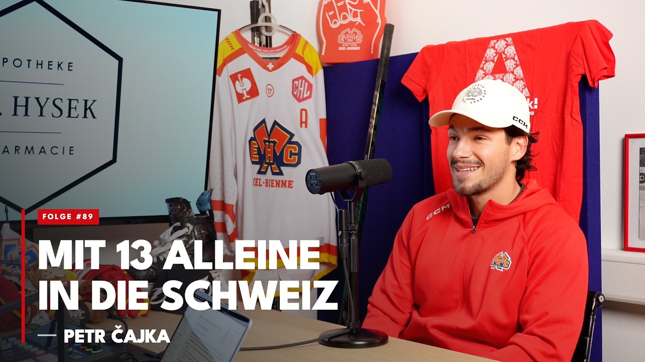 Mit 13 allein in die Schweiz (oder warum Petr Čajka lieber einen Pass spielt als schiesst) | #89