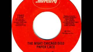 Paper Lace - The Night Chicago Died (1974)