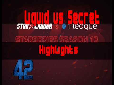 Liquid vs Secret Highlights Starladder I league Dota2