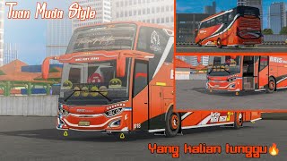 Download lagu Rillis...!! || Kodename acc Bris Trans 'Tuan Muda' new strobo tumpuk   full pipa stainles😱 || Bussid mp3