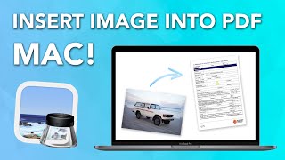 Insert Images into a PDF using Preview on Mac - Updated Tutorial 2022/23