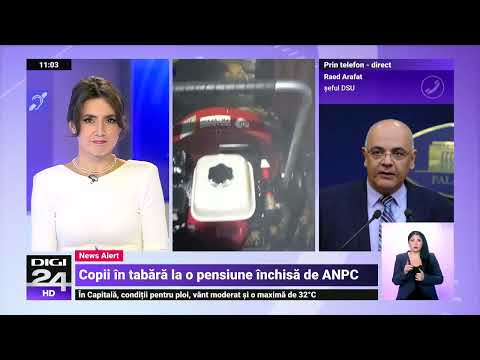 Incendiu de proporții la o pensiune din Vâlcea unde erau 40 de copii veniți în tabără