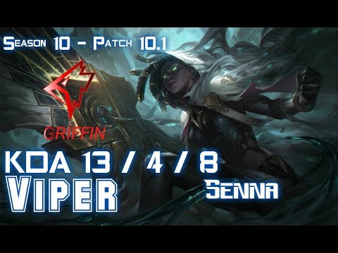 GRF Viper SENNA vs KAI'SA ADC - Patch 10.1 KR Ranked