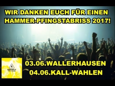 SIDEWALK COVERBAND in Wallerhausen und Kall/Wahlen Pfingsten 2017