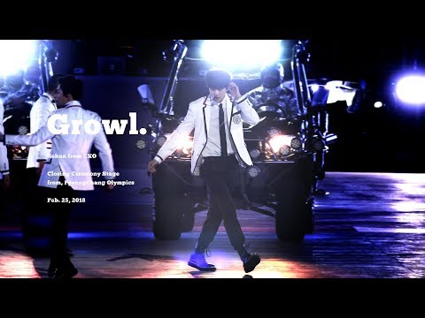 [4K] 180225 Growl by sehun