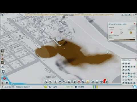 Simcity 5 Ground Pollution Problem Tutorial Tips Sim City 2013