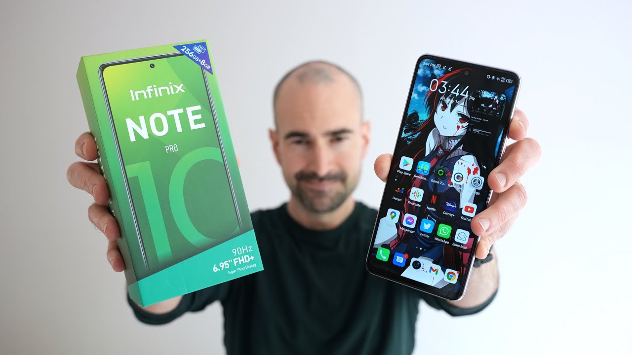 Infinix NOTE 10 Pro | Unboxing, Tour & Gaming Test