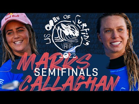 Macy Callaghan vs Caroline Marks | VANS US Open of Surfing - Semifinals Heat Replay
