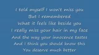 Hinder - Better Than Me (lyrics)