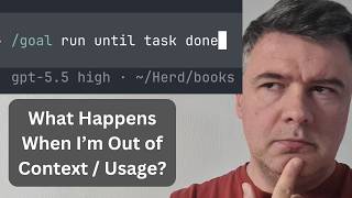 Codex CLI /goal Auto-Compacts Context, Continues Past Usage Limits