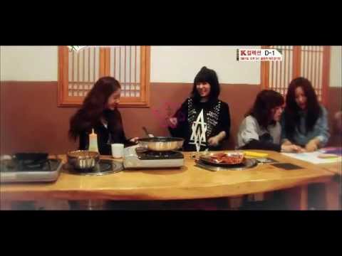 120310 Eunjung Jiyeon Boram T-ara - Behind the scene cut
