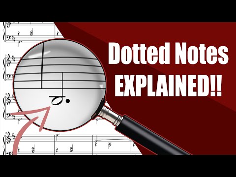Dotted Notes EXPLAINED! | Music Theory Tutorial
