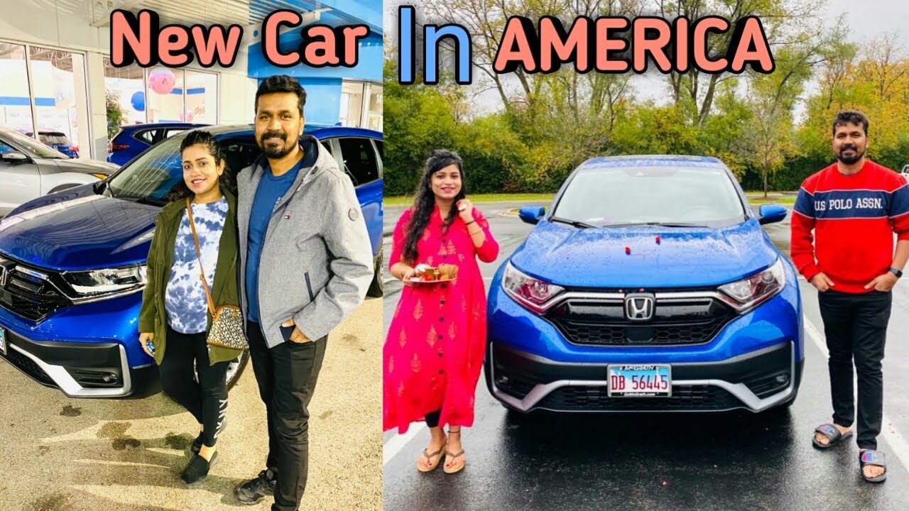 Wait is over,Finally our New Car is here |Buying +Car Puja in USA| Honda CR-V EX-L |Avika Rahul Vlog