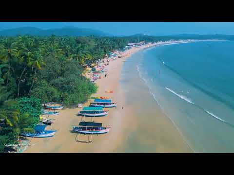 Palolem Beach GOA DroneView