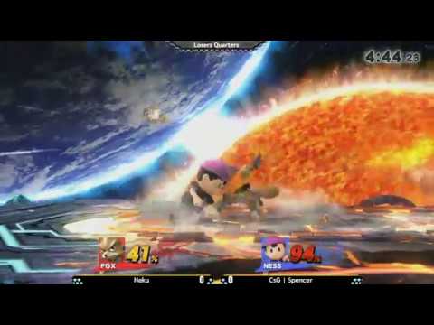 Construct 103 -  Neku vs CsG | Spencer  - Smash 4 Singles Losers Quarters