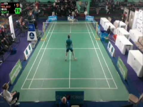 Irish Open 2012 Mens Singles Qual. Round 1 Joshua Magee (IRE) v Daniel Muller (GER)