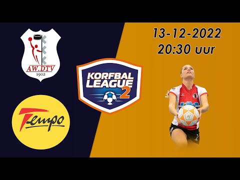 Doelpunten AW.DTV - TEMPO (13 december 2022.)