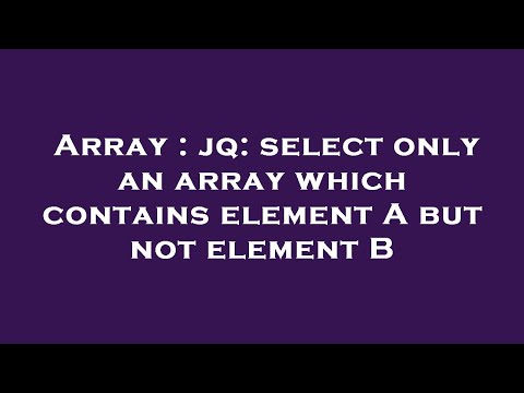 Jq Select Contains