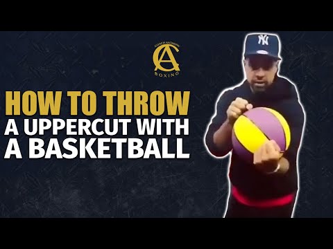 How To Throw A Uppercut With A Basketball 🏀 #CoachAnthonyBoxing #BoxingLife thumbnail