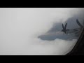 WC-130J Super Hercules flies through Hurricane Zeta