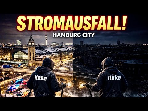 Stromausfall in Hamburg - 140 Haushalte ohne Strom! 😱￼