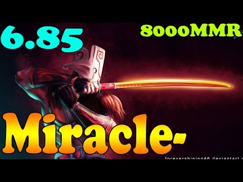 Dota 2 - Miracle- 8000 MMR Plays Juggernaut Vol 3 - Ranked Match Gameplay!