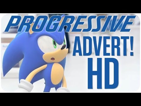 Progressive Insurance - Sonic The Hedgehog HD