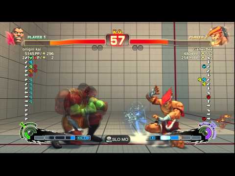 SSFIVAE~ Balrog (onigirl kai) vs.  Adon (GamerBee) HD