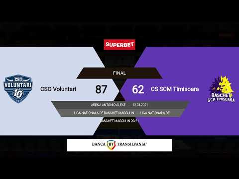 LNBM 2020-2021: CSO Voluntari - SCM Timișoara