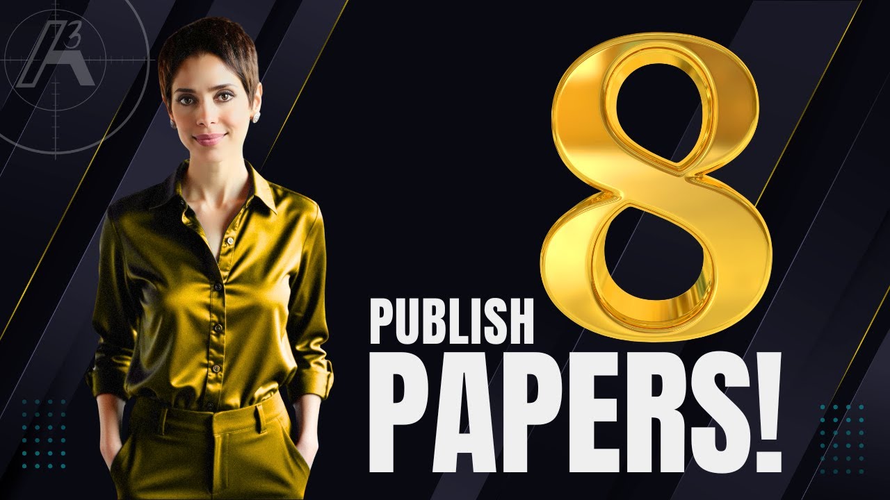 THIS is what you need to PUBLISH 8 papers next year